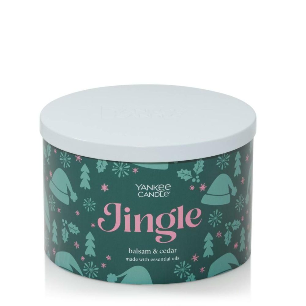 3-Wick Candles | Balsam & Cedar – Jingle 3-Wick Candles 3-Wick Candles