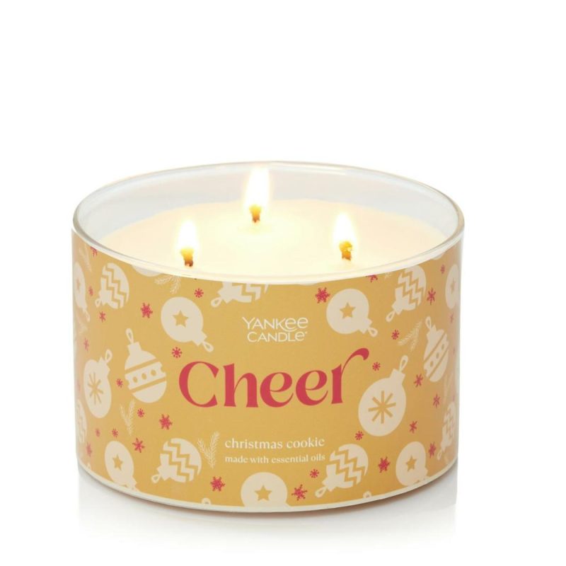 3-Wick Candles | Christmas Cookie™ – Cheer 3-Wick Candles 3-Wick Candles