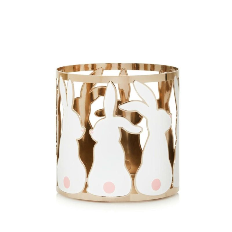 Candle Holders | Bunnies Metal Holder Accessories Candle Holders