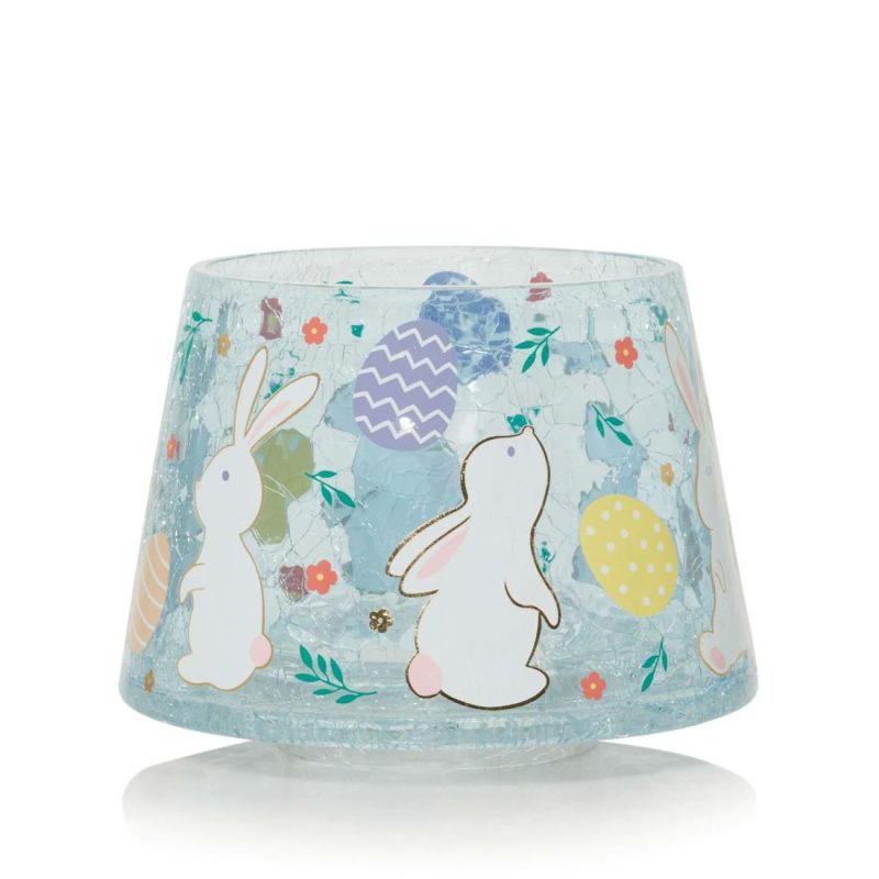 Candle Shades & Toppers | Bunnies Glass Shade Accessories Candle Shades & Toppers