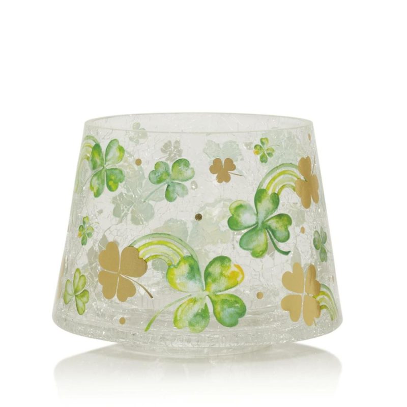 Candle Shades & Toppers | Shamrocks Glass Shade Accessories Candle Shades & Toppers