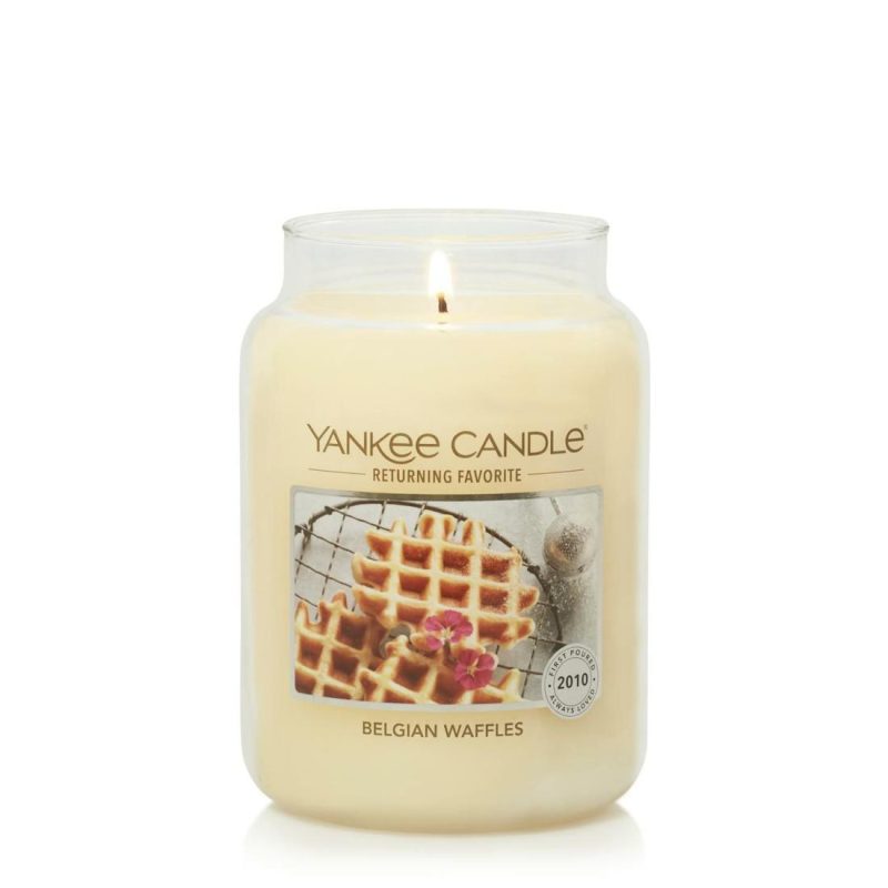 Original Jar Candles | Belgian Waffles – Returning Favorite Candles Original Jar Candles