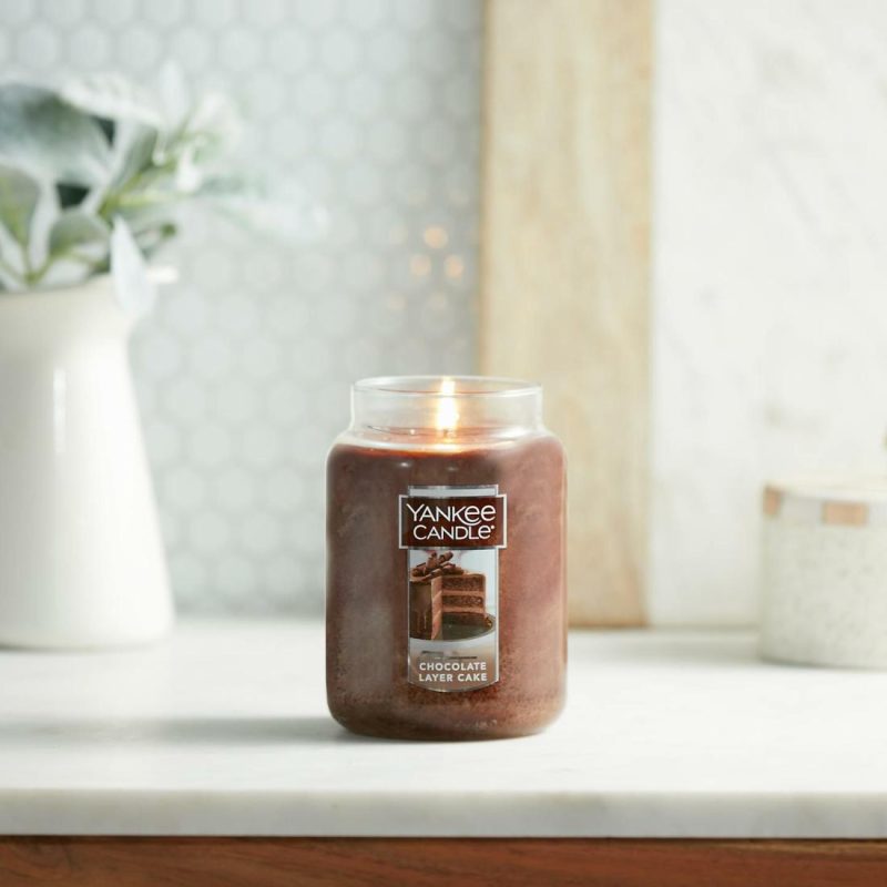 Original Jar Candles | Chocolate Layer Cake Candles Original Jar Candles