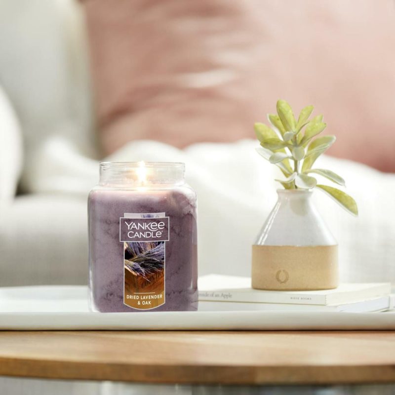 Original Jar Candles | Dried Lavender & Oak Candles Original Jar Candles