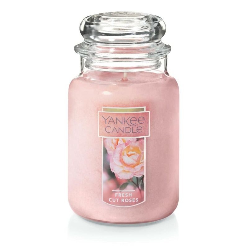 Original Jar Candles | Fresh Cut Roses Candles Original Jar Candles