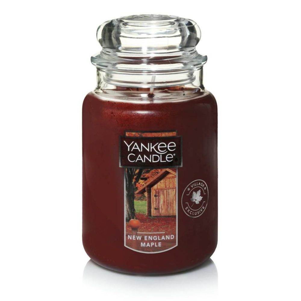 Original Jar Candles | New England Maple Candles Original Jar Candles