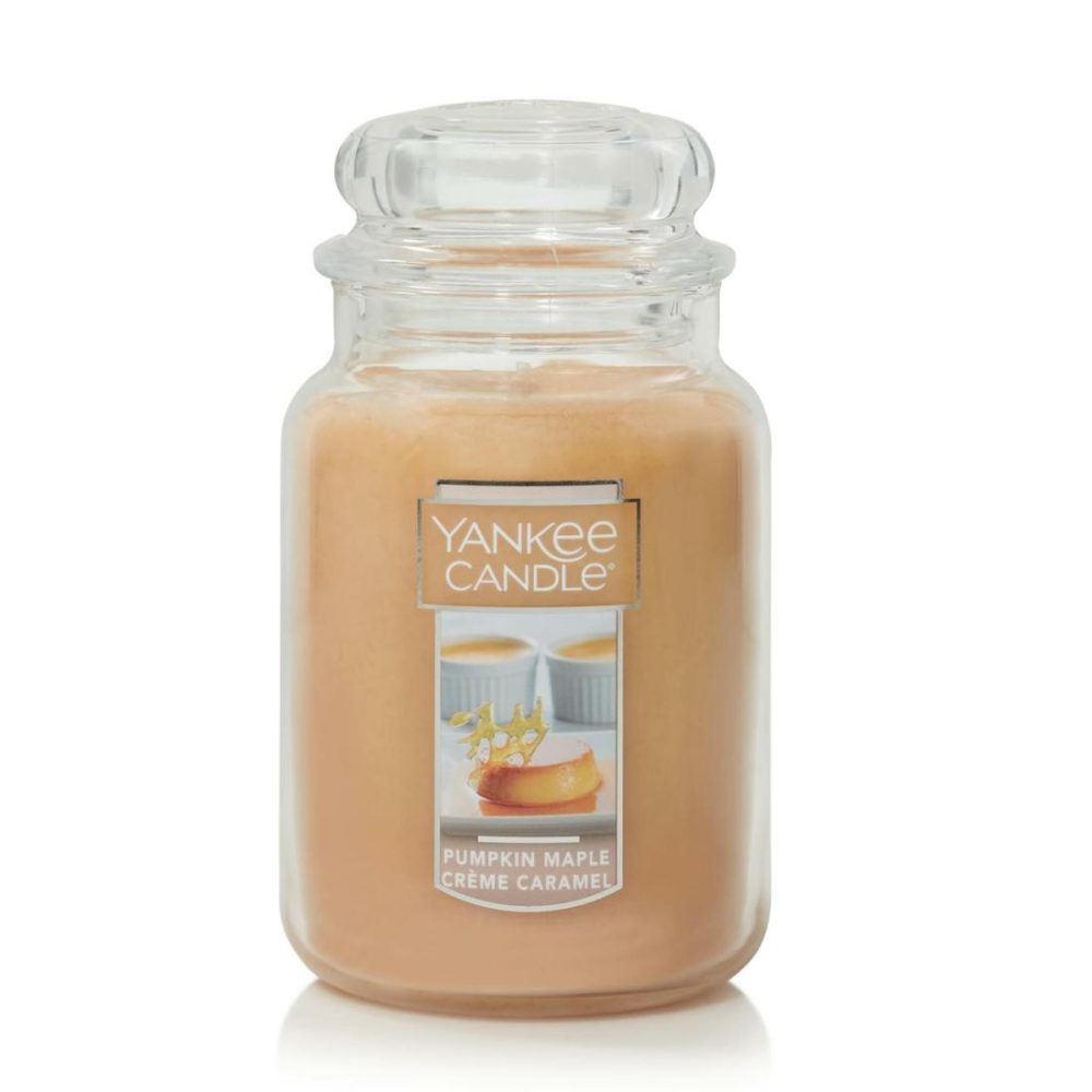 Original Jar Candles | Pumpkin Maple Crème Caramel Candles Original Jar Candles