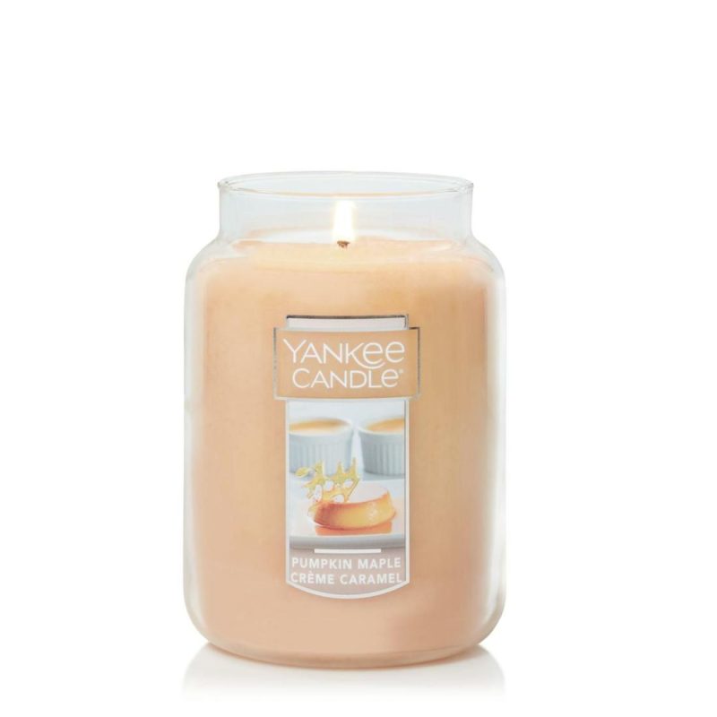 Original Jar Candles | Pumpkin Maple Crème Caramel Candles Original Jar Candles