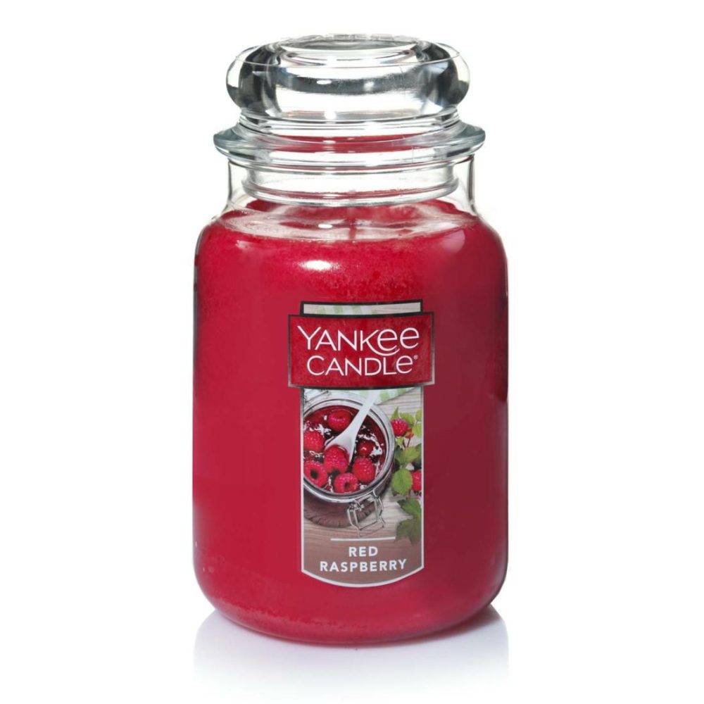 Original Jar Candles | Red Raspberry Candles Original Jar Candles