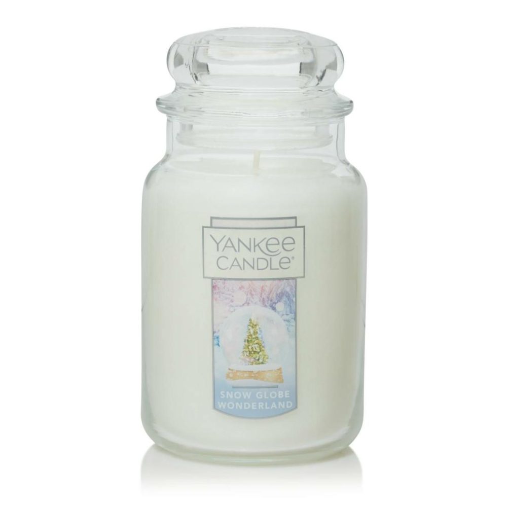 Original Jar Candles | Snow Globe Wonderland Candles Original Jar Candles