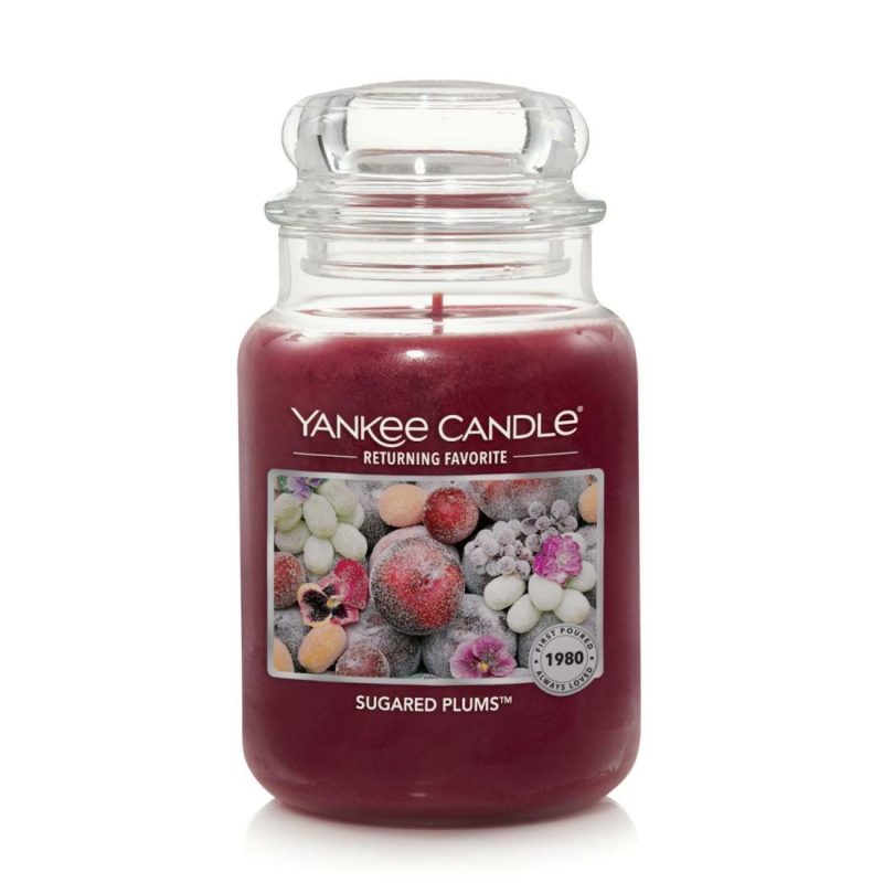 Original Jar Candles | Sugared Plums™ – Returning Favorite Candles Original Jar Candles