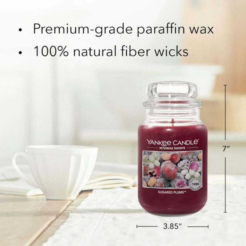 Original Jar Candles | Sugared Plums™ – Returning Favorite Candles Original Jar Candles