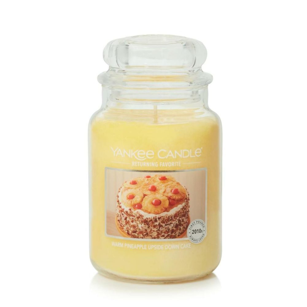 Original Jar Candles | Warm Pineapple Upside Down Cake – Returning Favorite Candles Original Jar Candles