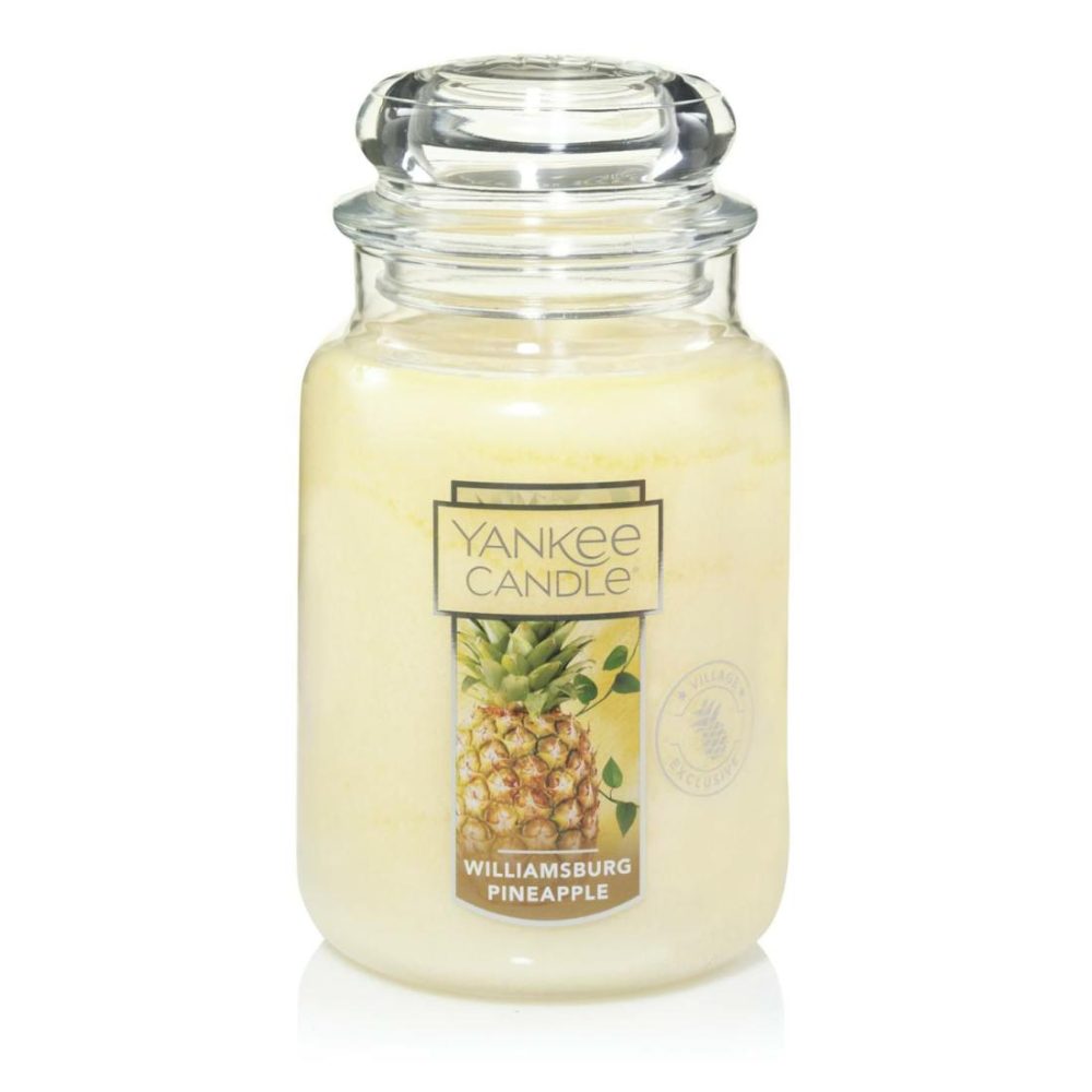 Original Jar Candles | Williamsburg Pineapple Candles Original Jar Candles