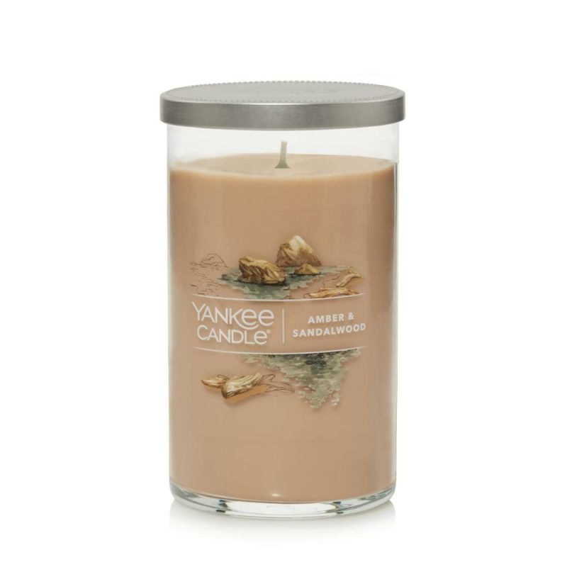 Signature Candles | Amber & Sandalwood Candles Signature Candles