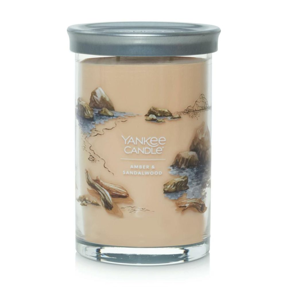 Signature Candles | Amber & Sandalwood Candles Signature Candles