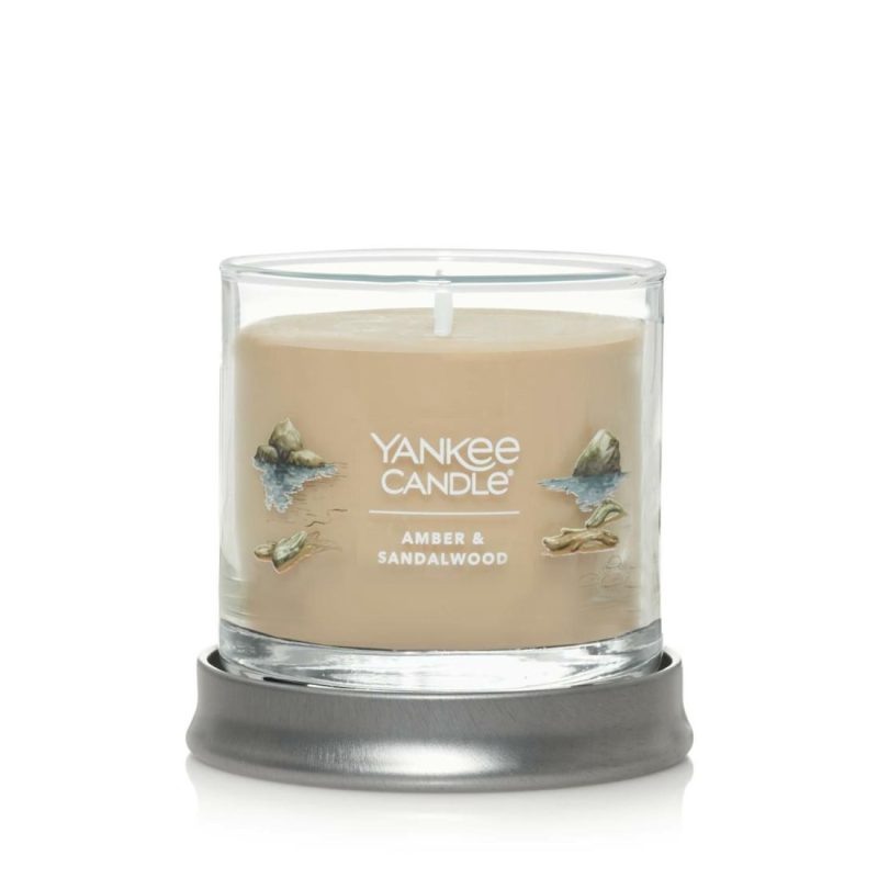 Signature Candles | Amber & Sandalwood Candles Signature Candles