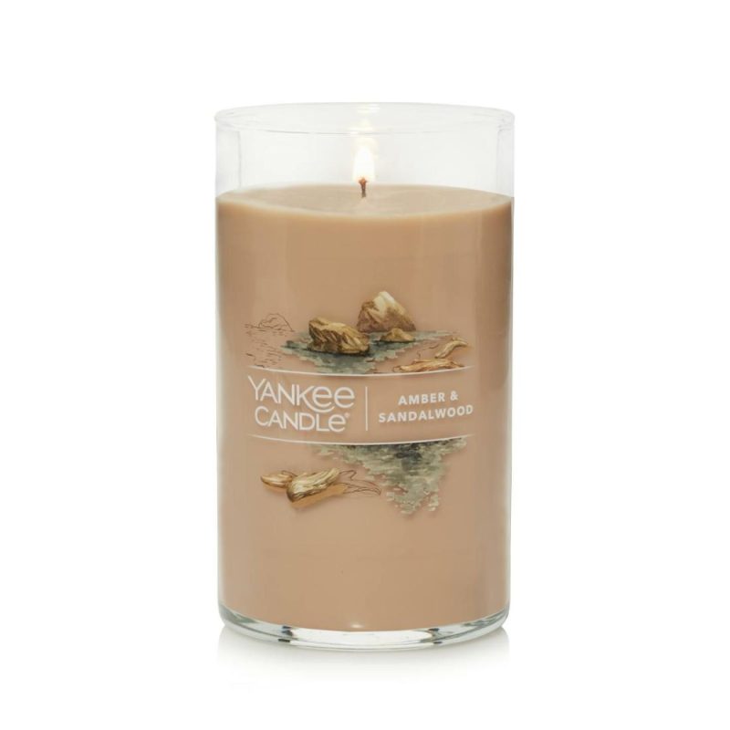 Signature Candles | Amber & Sandalwood Candles Signature Candles