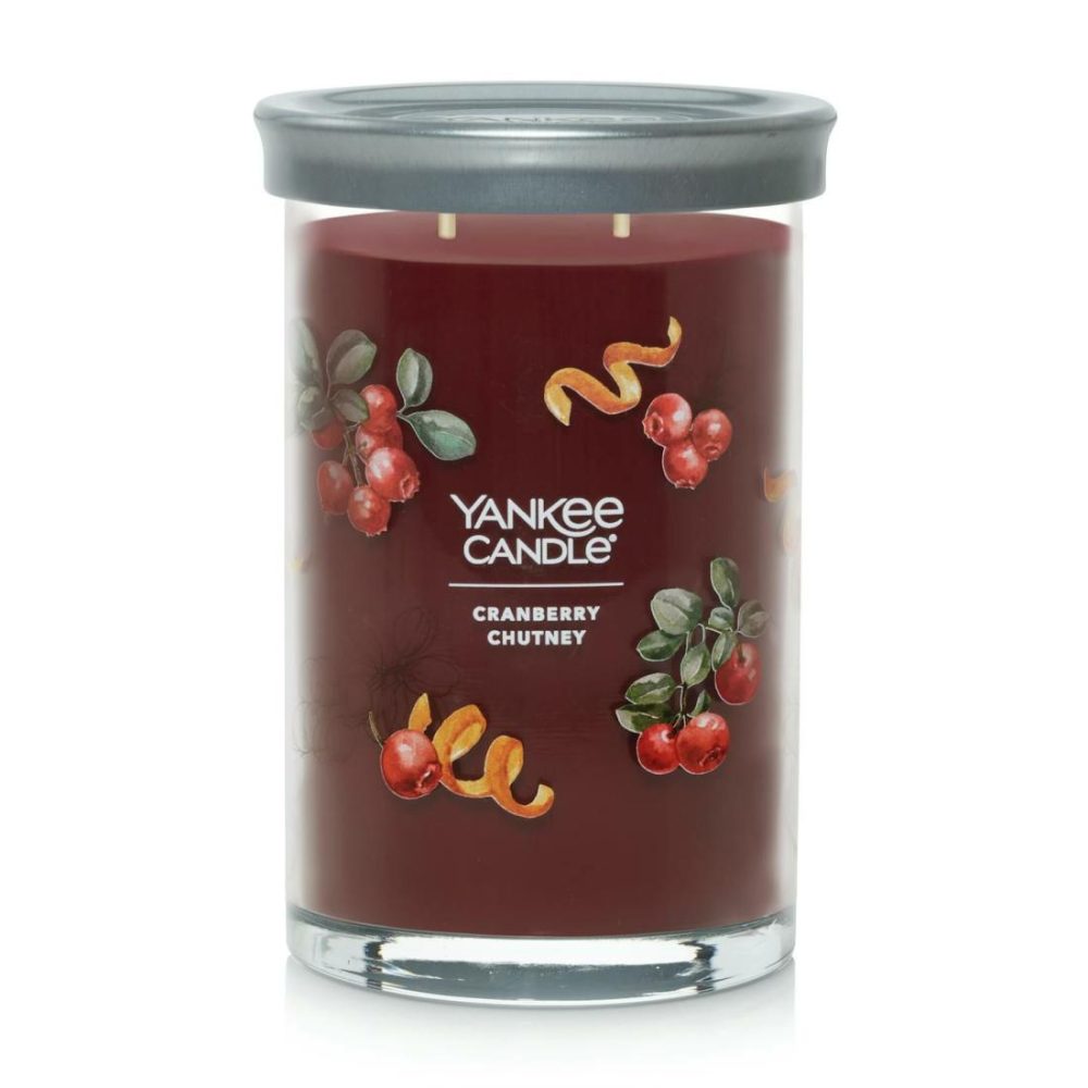 Signature Candles | Cranberry Chutney Candles Signature Candles