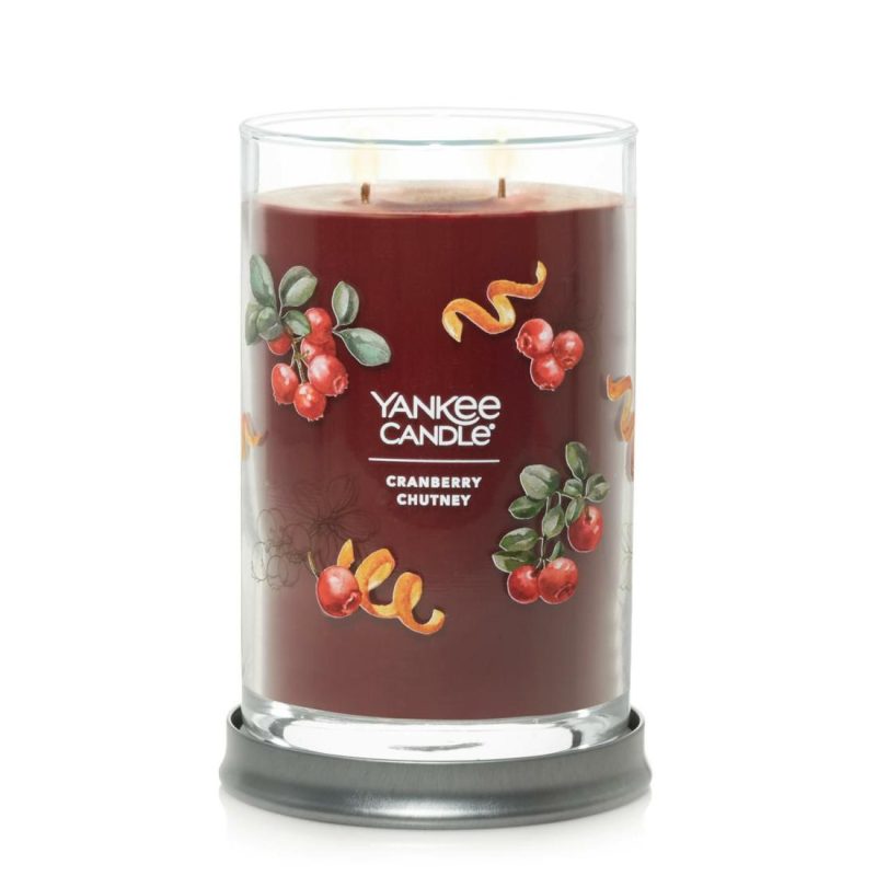 Signature Candles | Cranberry Chutney Candles Signature Candles