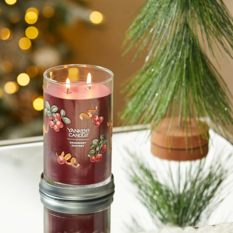 Signature Candles | Cranberry Chutney Candles Signature Candles