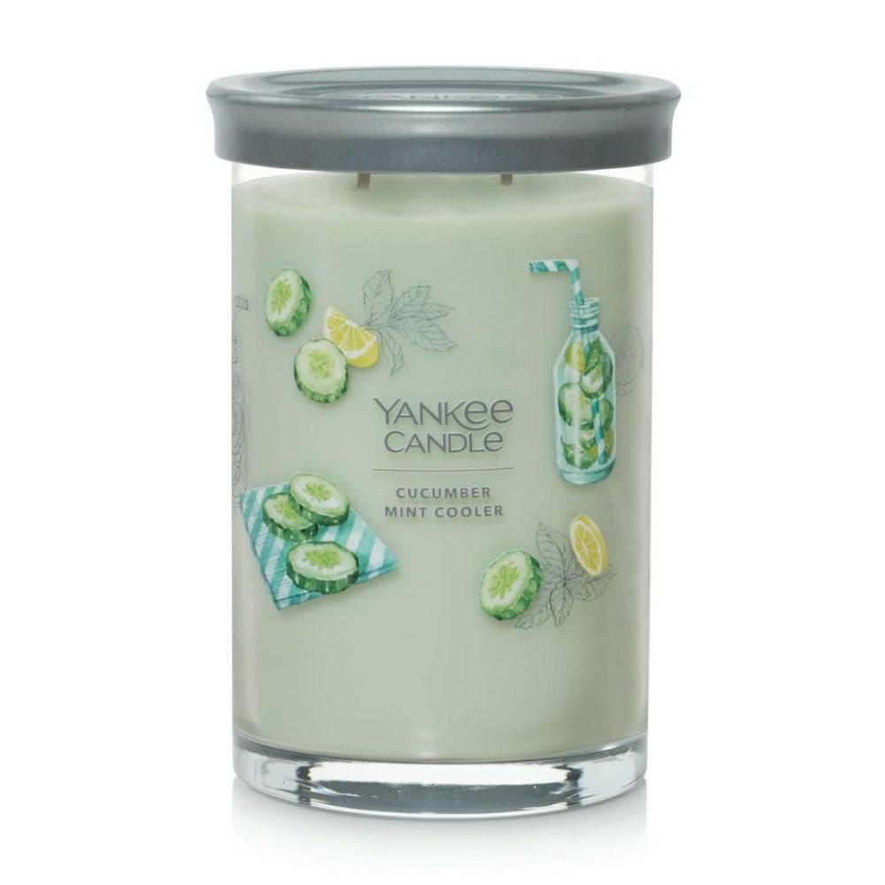 Signature Candles | Cucumber Mint Cooler Candles Signature Candles