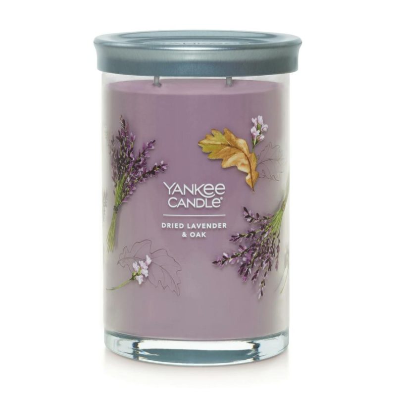 Signature Candles | Dried Lavender & Oak​ Candles Signature Candles