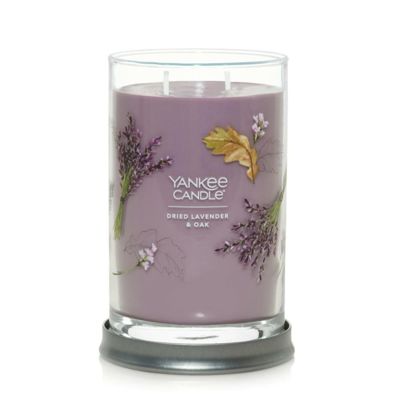 Signature Candles | Dried Lavender & Oak​ Candles Signature Candles