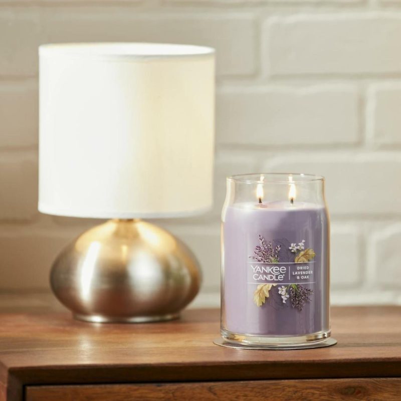 Signature Candles | Dried Lavender & Oak​ Candles Signature Candles