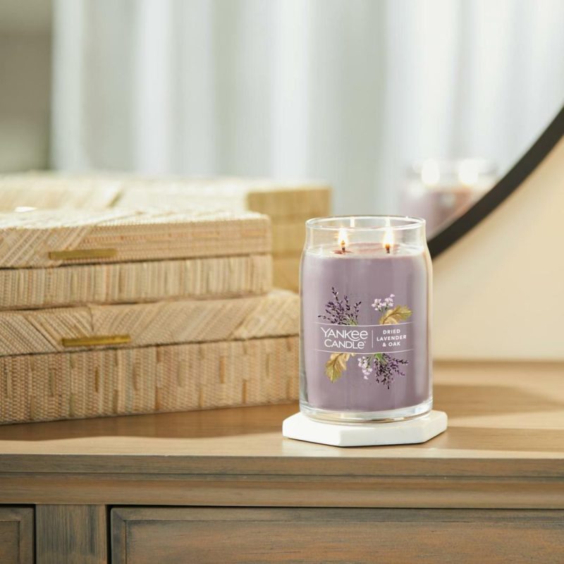 Signature Candles | Dried Lavender & Oak​ Candles Signature Candles