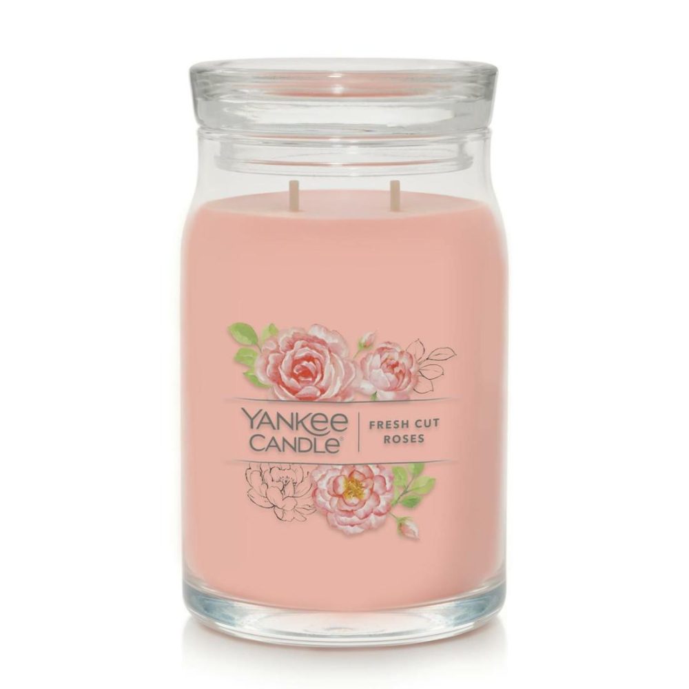 Signature Candles | Fresh Cut Roses Candles Signature Candles