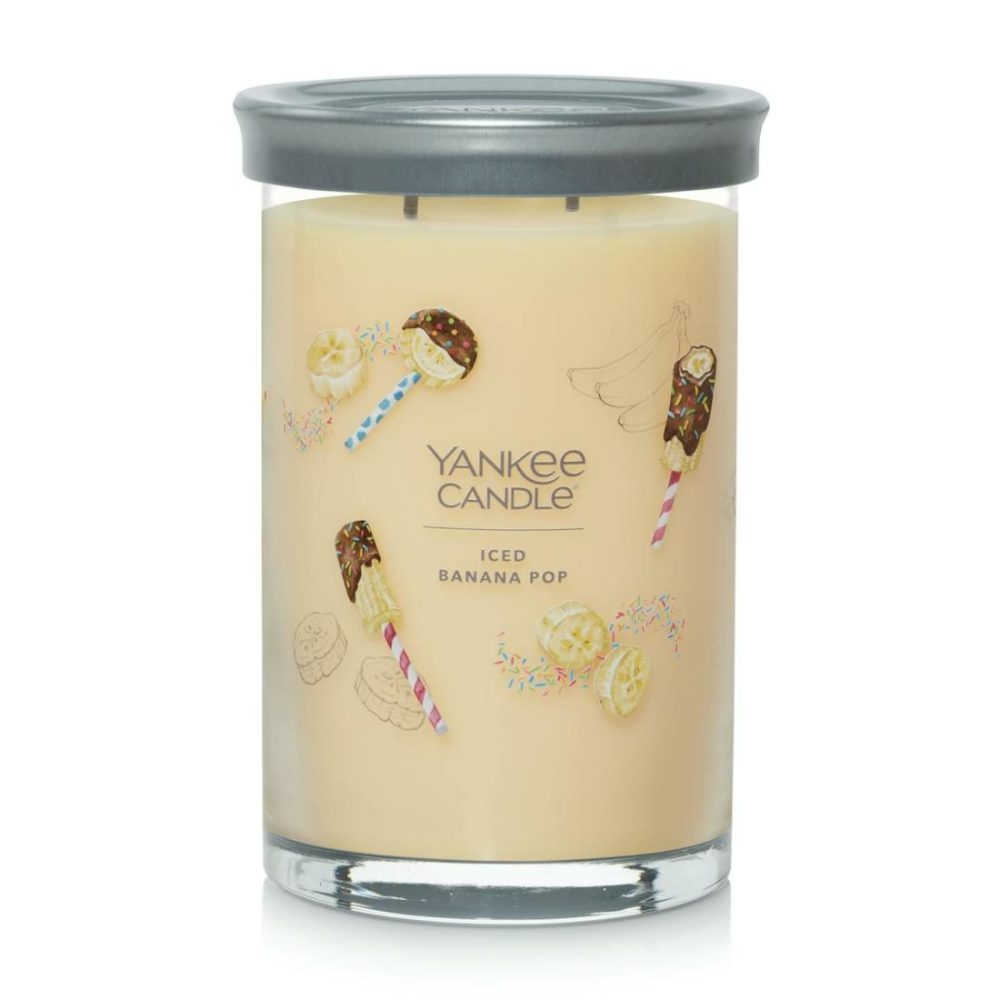 Signature Candles | Iced Banana Pop Candles Signature Candles