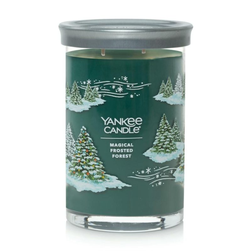 Signature Candles | Magical Frosted Forest Candles Signature Candles