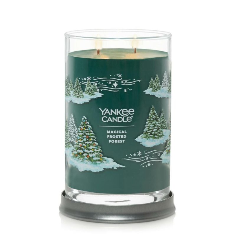 Signature Candles | Magical Frosted Forest Candles Signature Candles