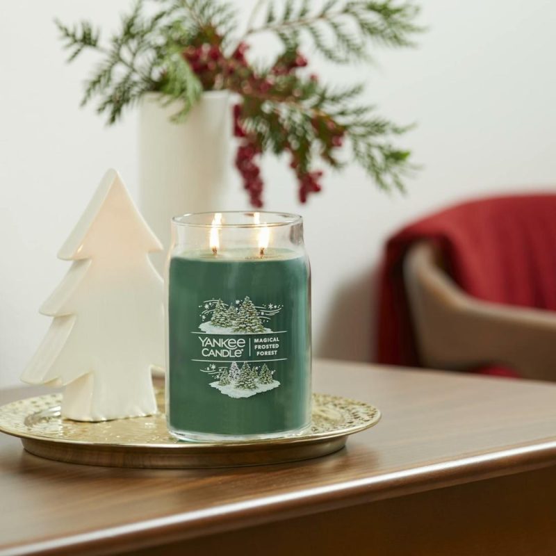 Signature Candles | Magical Frosted Forest Candles Signature Candles