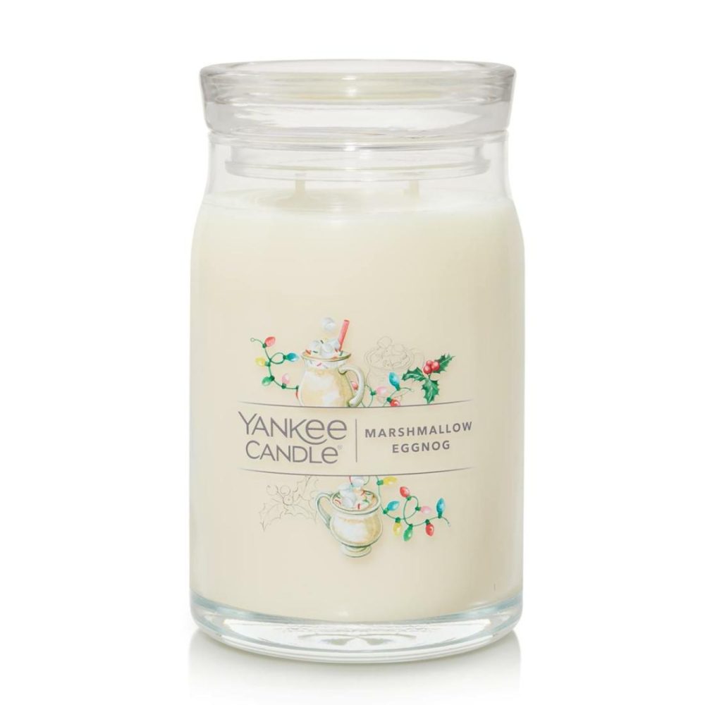 Signature Candles | Marshmallow Eggnog Candles Signature Candles