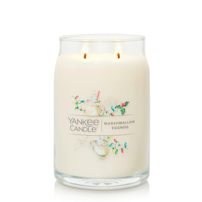 Signature Candles | Marshmallow Eggnog Candles Signature Candles