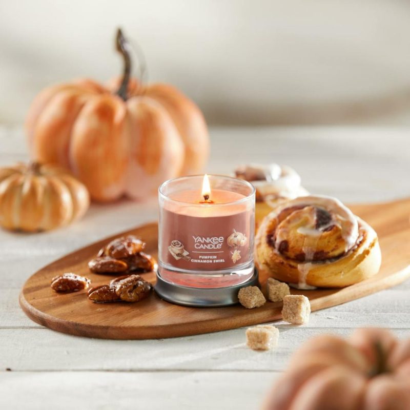 Signature Candles | Pumpkin Cinnamon Swirl Candles Signature Candles