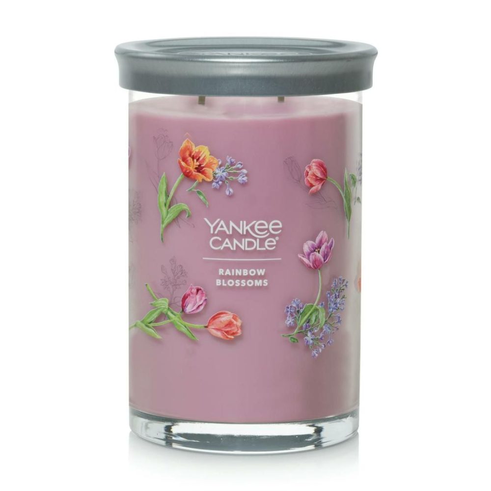 Signature Candles | Rainbow Blossoms Candles Signature Candles