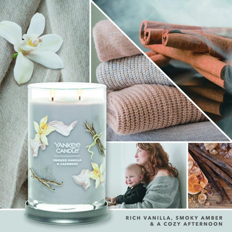 Signature Candles | Smoked Vanilla & Cashmere Candles Signature Candles