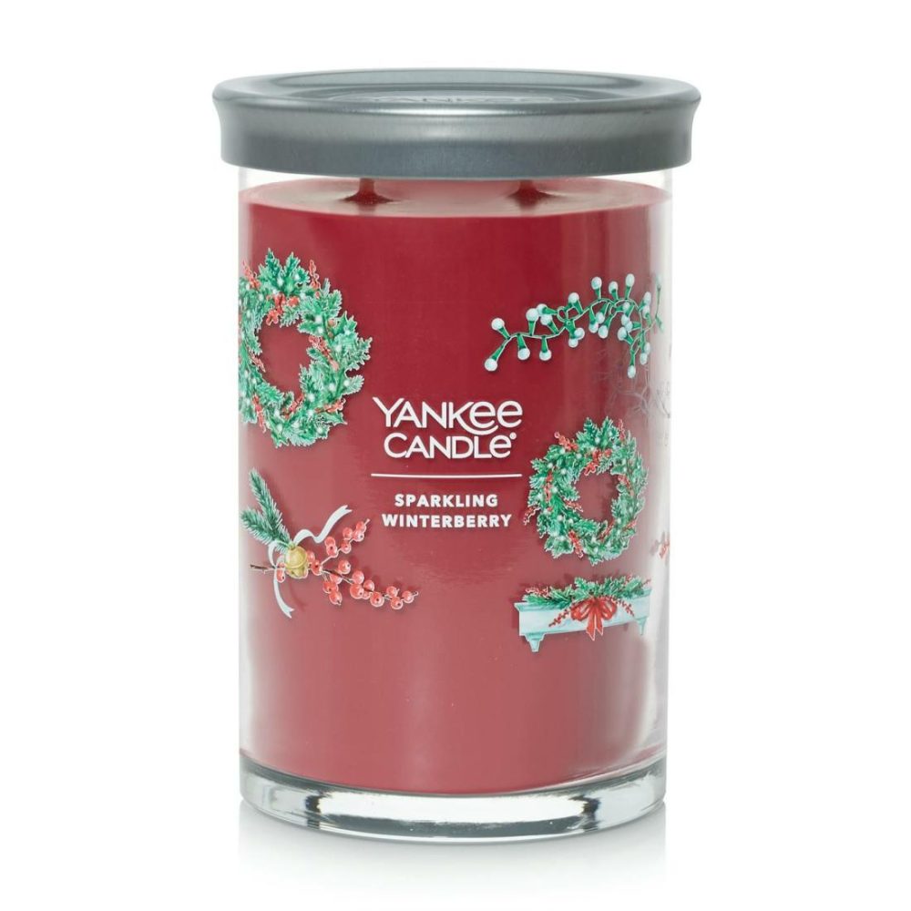 Signature Candles | Sparkling Winterberry Candles Signature Candles