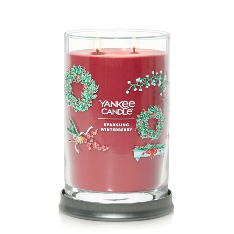 Signature Candles | Sparkling Winterberry Candles Signature Candles