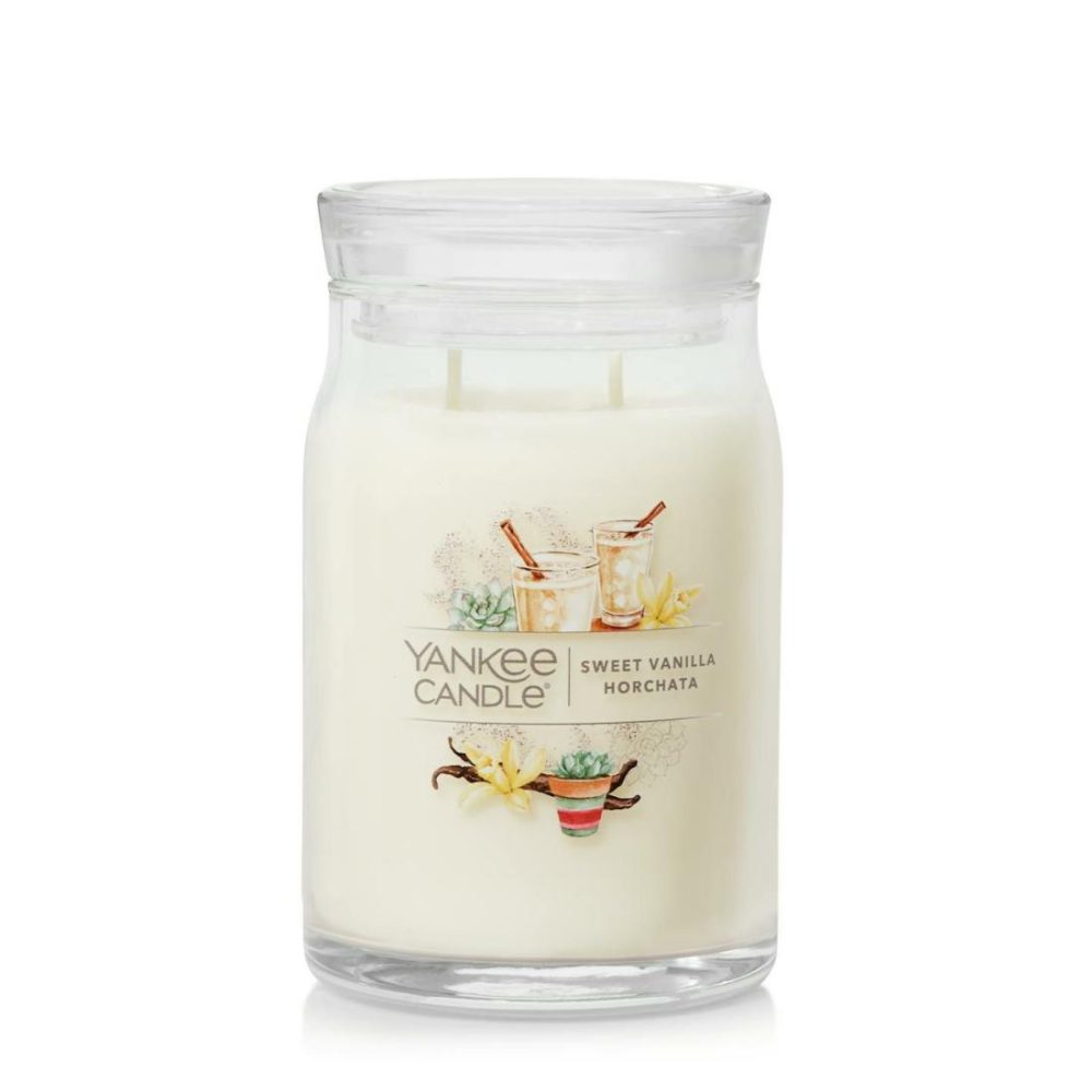 Signature Candles | Sweet Vanilla Horchata Candles Signature Candles