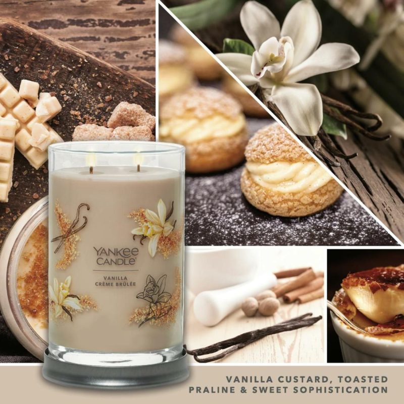 Signature Candles | Vanilla Crème Brûlée Candles Signature Candles