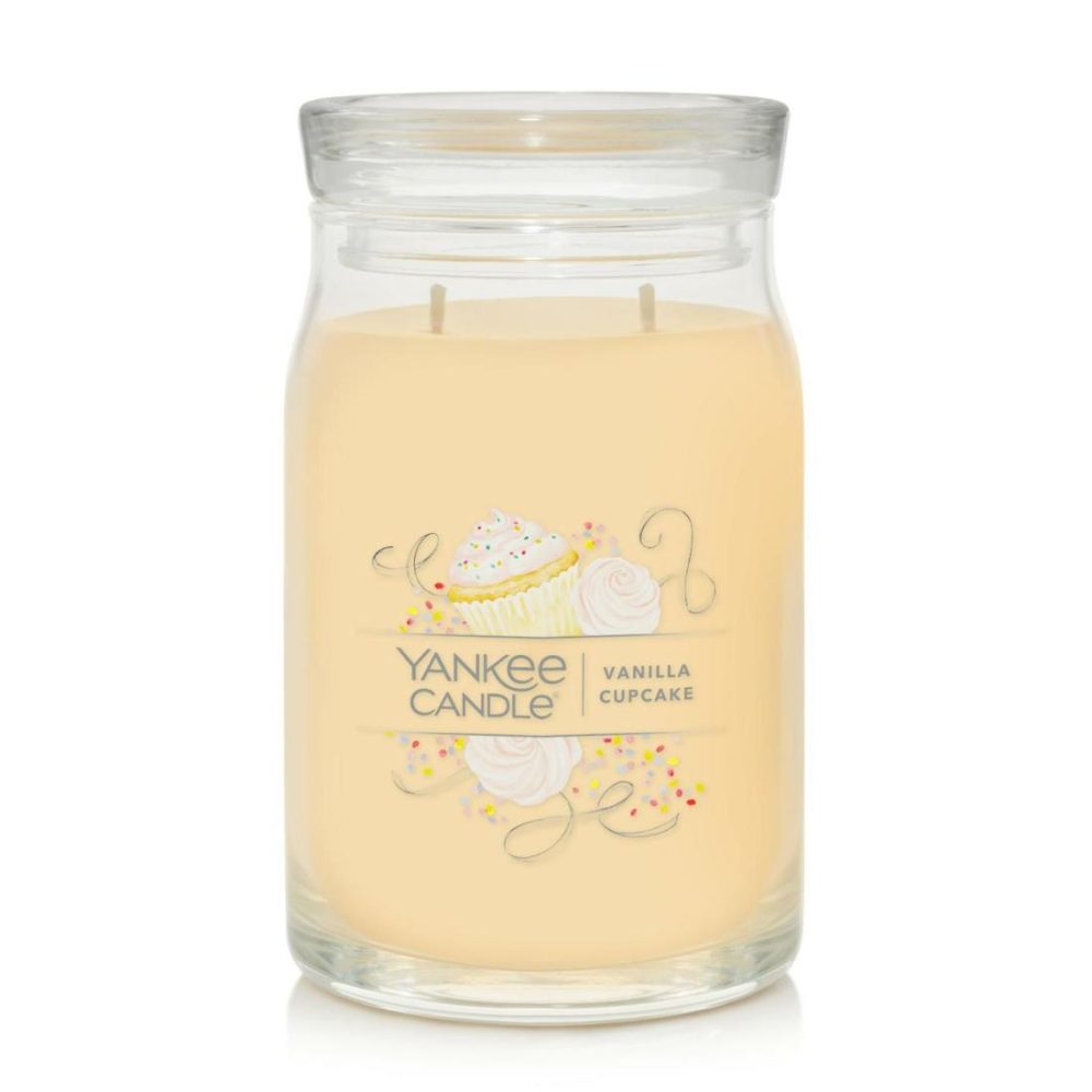 Signature Candles | Vanilla Cupcake Candles Signature Candles