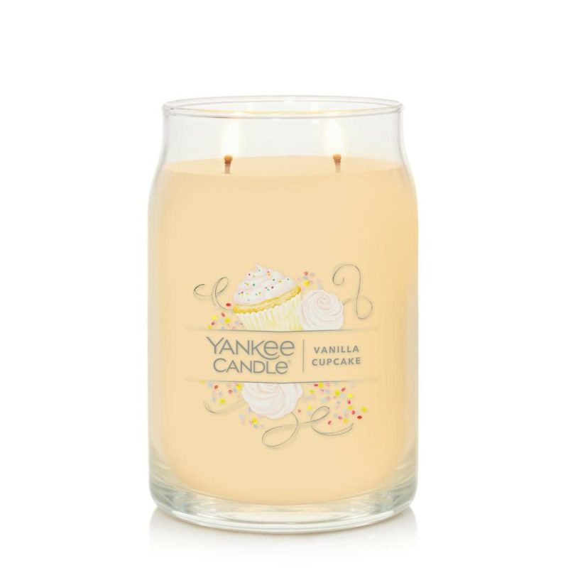 Signature Candles | Vanilla Cupcake Candles Signature Candles