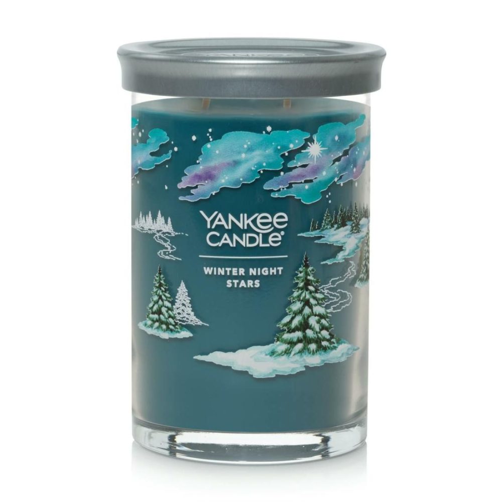 Signature Candles | Winter Night Stars Candles Signature Candles