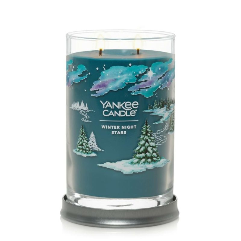 Signature Candles | Winter Night Stars Candles Signature Candles