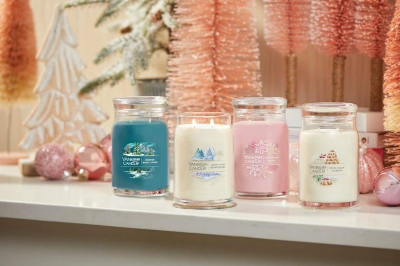 Signature Candles | Winter Night Stars Candles Signature Candles